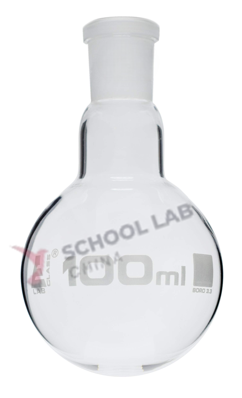 Glassco Round Bottom Flask - Short Neck - 100ml - 14/23